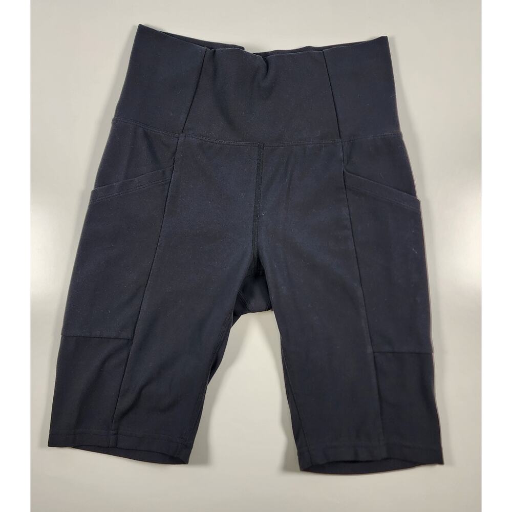 REI‎ Co-op Black Bike Shorts Women’s Small High Rise Padded Active